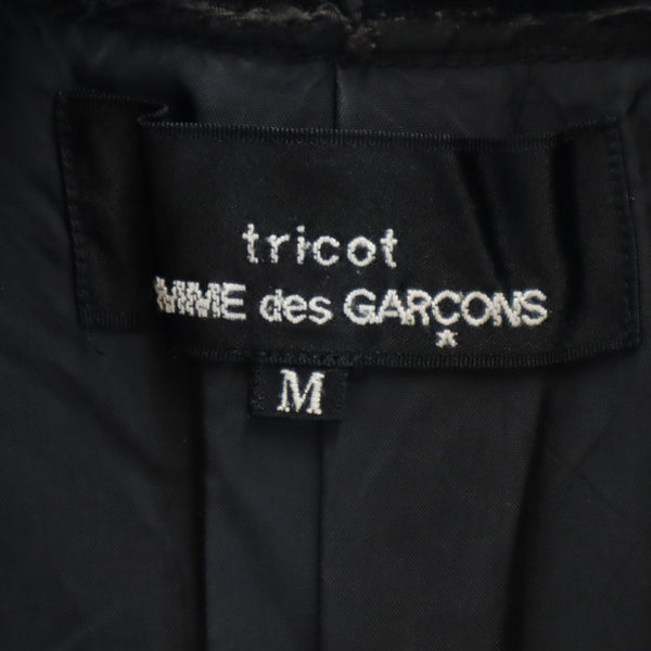 トリコットコムデギャルソン 00s 2003年 日本製 ウール ベスト M 黒 tricot COMME des GARCONS メンズ