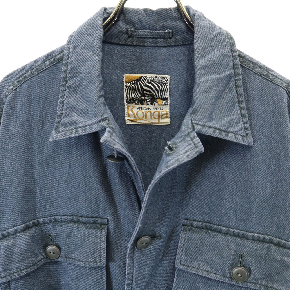 コンガ 長袖 ジャケット グレー系 Konga メンズ