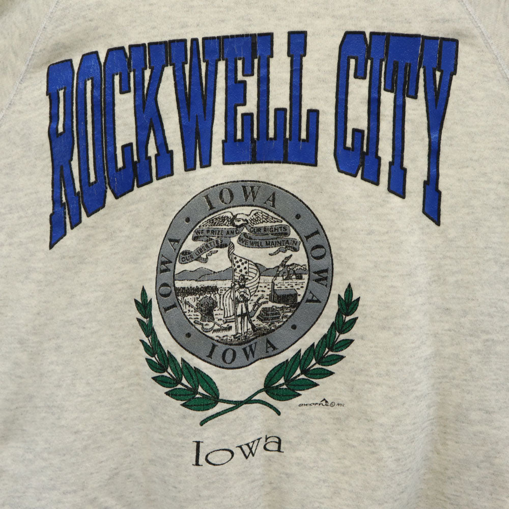 Hanes ヘインズ 90s USA製 オールド 長袖 スウェット トレーナー M グレー 裏起毛 メンズ