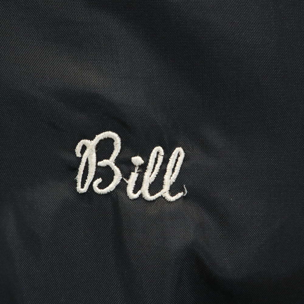 Holloway ホロウェイ 70s 80s USA製 ハーフジップ ジャケット L ブラック プルオーバー メンズ