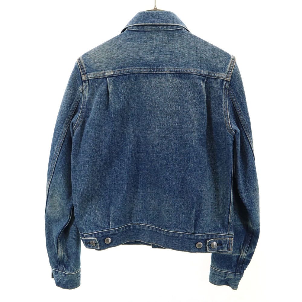 ハイク 日本製 デニムジャケット 2 ブルー HYKE ジージャン トラッカー レディース