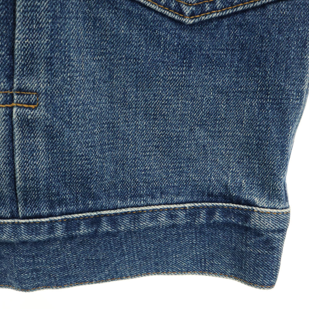 ハイク 日本製 デニムジャケット 2 ブルー HYKE ジージャン トラッカー レディース