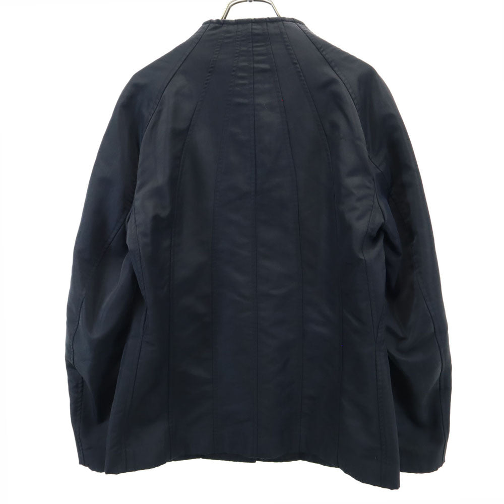 イッセイミヤケ 日本製 ウールブレンド ジャケット 2 ブラック ISSEY MIYAKE レディース