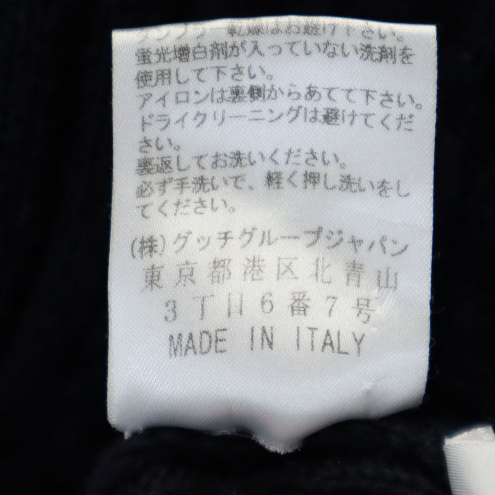 GUCCI グッチ イタリア製 長袖 セーター 5 ネイビー ニット キッズ