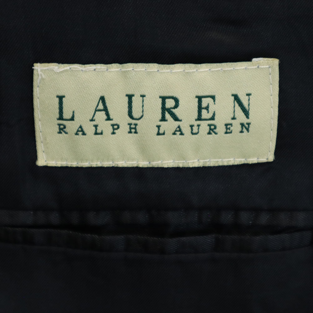 ローレンラルフローレン ストライプ 長袖 テーラードジャケット グレー系 LAUREN RALPH LAUREN カナダ製 メンズ