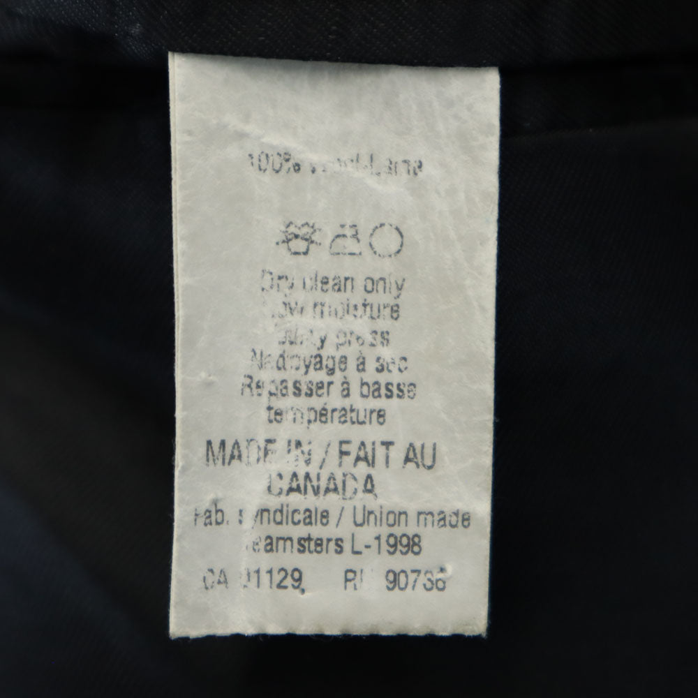 ローレンラルフローレン ストライプ 長袖 テーラードジャケット グレー系 LAUREN RALPH LAUREN カナダ製 メンズ