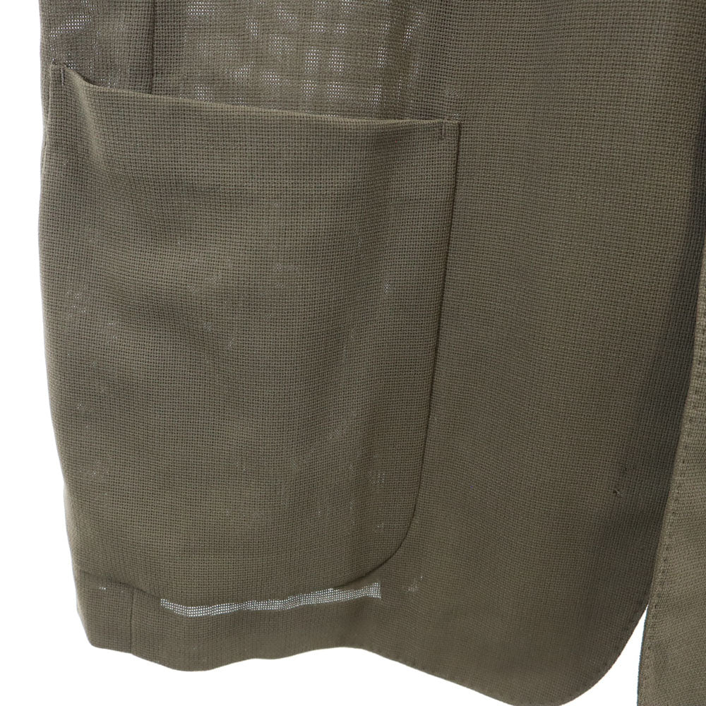 Christian Dior クリスチャンディオール 90s 日本製 オールド 長袖 テーラードジャケット M カーキ系 メンズ