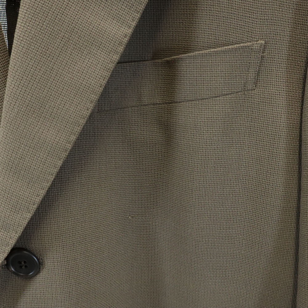 Christian Dior クリスチャンディオール 90s 日本製 オールド 長袖 テーラードジャケット M カーキ系 メンズ