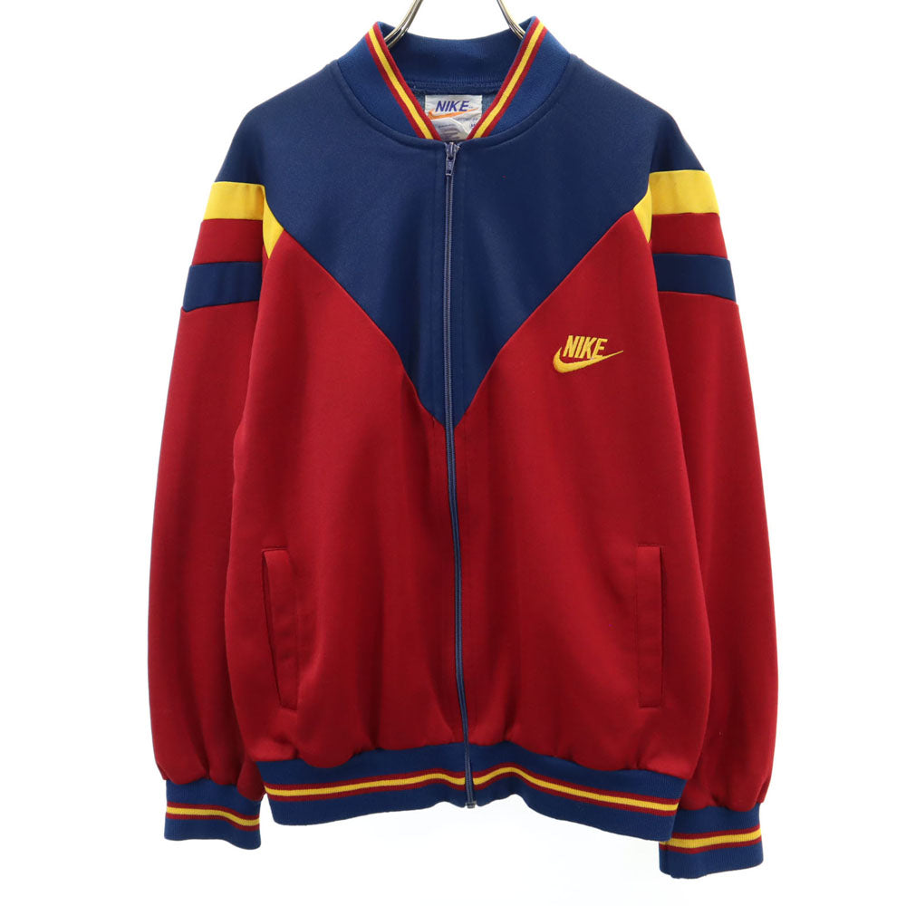 ナイキ 70s オレンジタグ ヴィンテージ 長袖 ジップジャケット M レッド系 NIKE メンズ