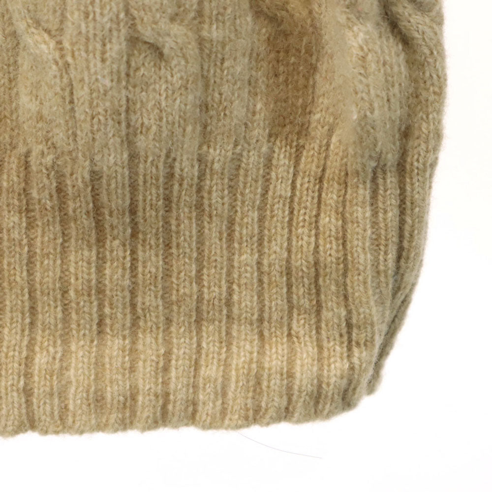 ポロバイラルフローレン ウール 長袖 ポロベア オールド セーター M ベージュ Polo by Ralph Lauren ニット メンズ