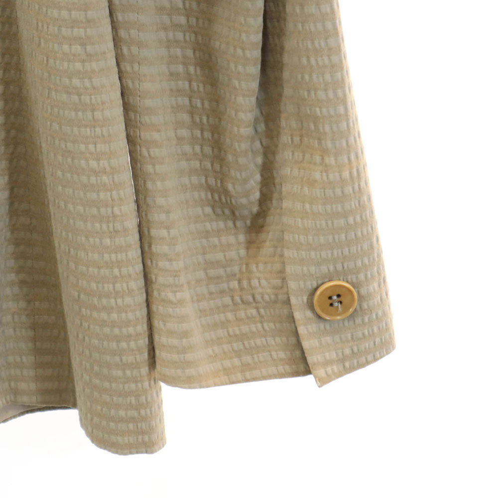 Emporio Armani エンポリオアルマーニ イタリア製 テーラードジャケット 40 ベージュ レディース