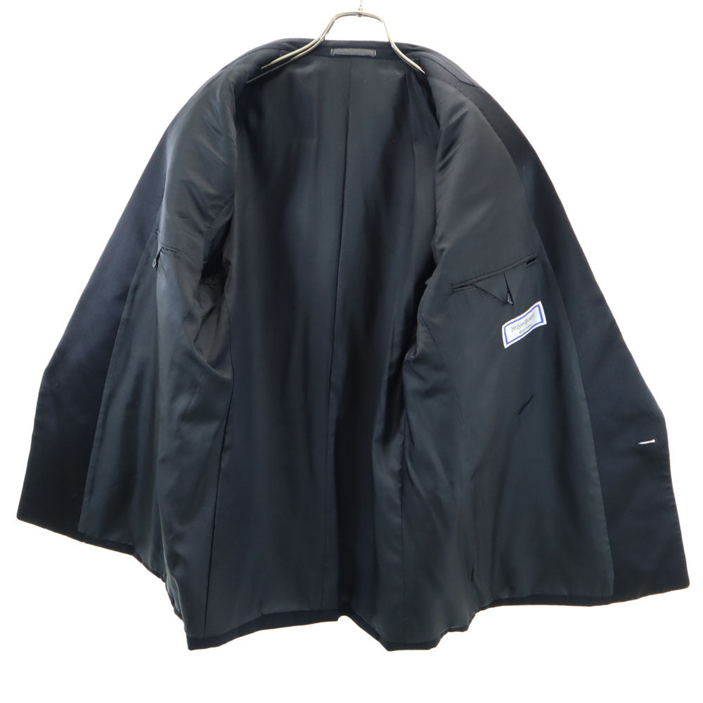イヴサンローラン 90s 日本製 オールド ダブル テーラードジャケット 94-82-175 ブラック YVES SAINT LAURENT ブレザー メンズ