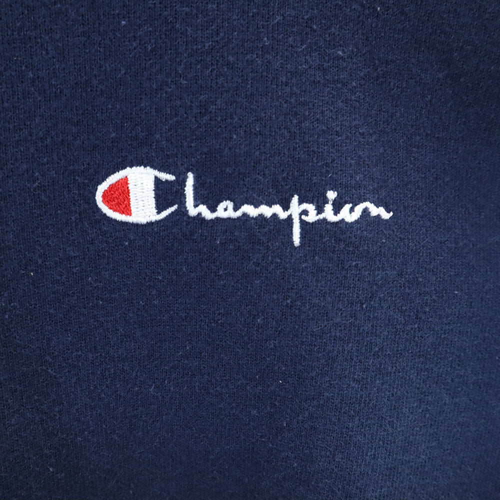 Champion チャンピオン 90s USA製 オールド 青タグ 長袖 スウェット トレーナー L ネイビー 裏起毛 メンズ