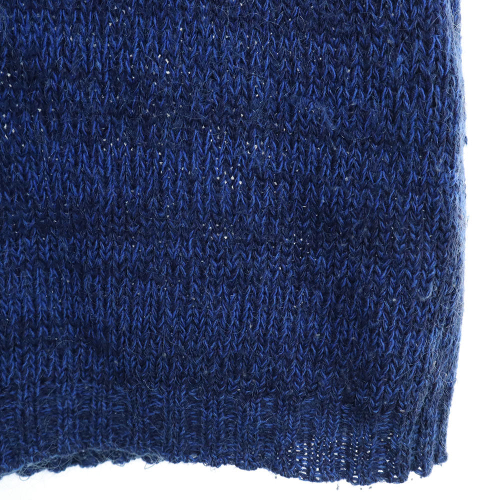 ACNE アクネ ウールブレンド 長袖 セーター S 青紺 ニット メンズ