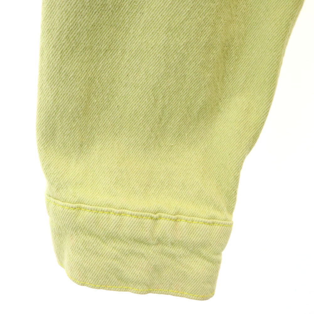 リーバイス ビックE デニムジャケット M ライム系 Levi's ジージャン トラッカー メンズ