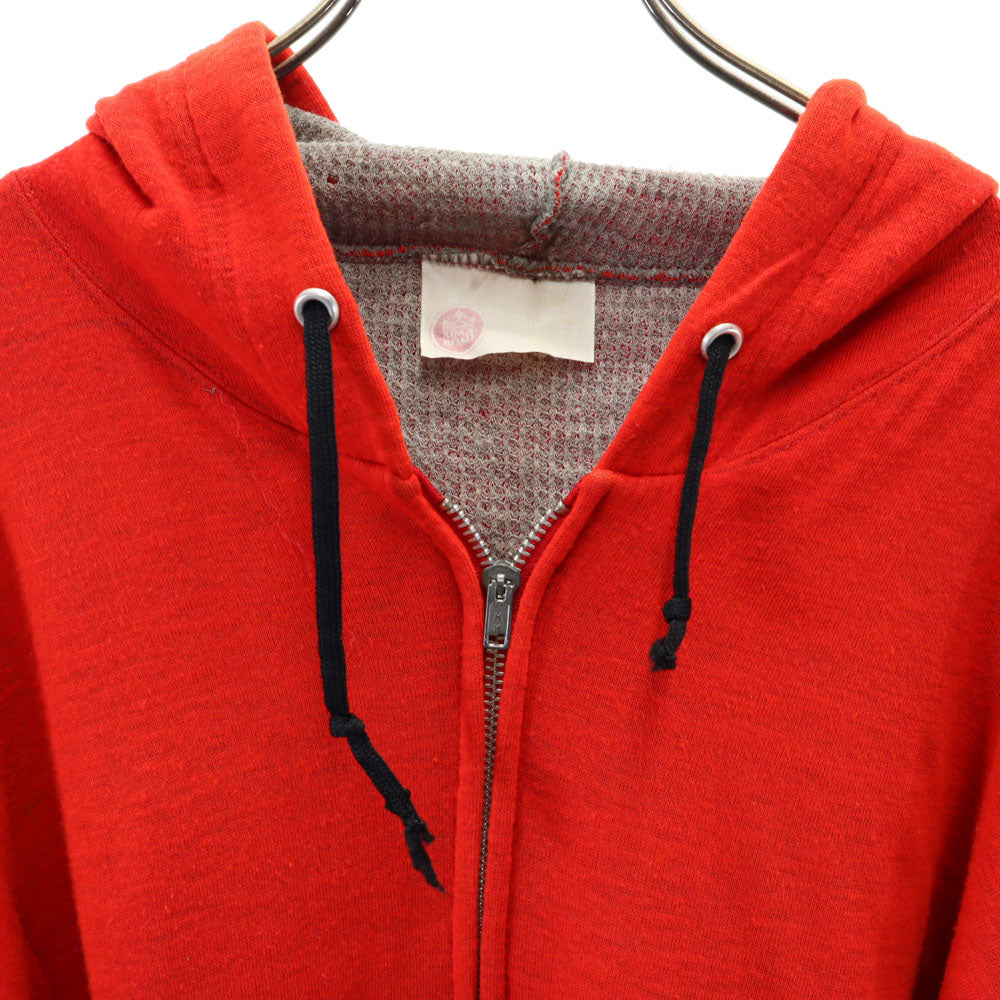 シアーズ 70s ヴィンテージ 長袖 ジップパーカー レッド Sears メンズ