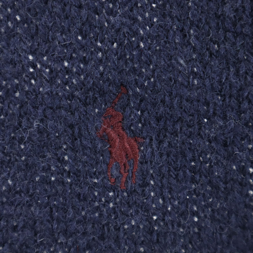 Polo by Ralph Lauren ポロバイラルフローレン ウール 長袖 セーター M ネイビー ニット メンズ