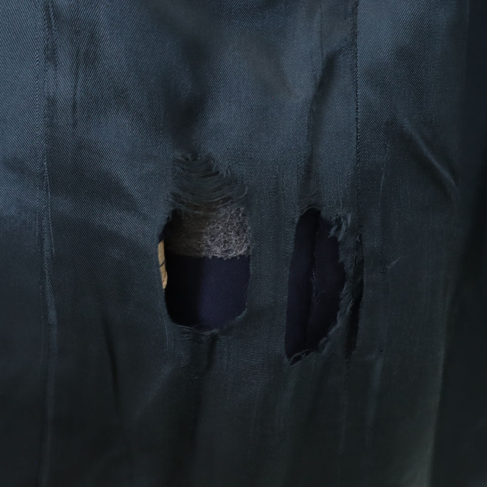 L.L.Bean エルエルビーン 80s USA製 ヴィンテージ ブッシュ テーラードジャケット 40R ネイビー ブレザー メンズ