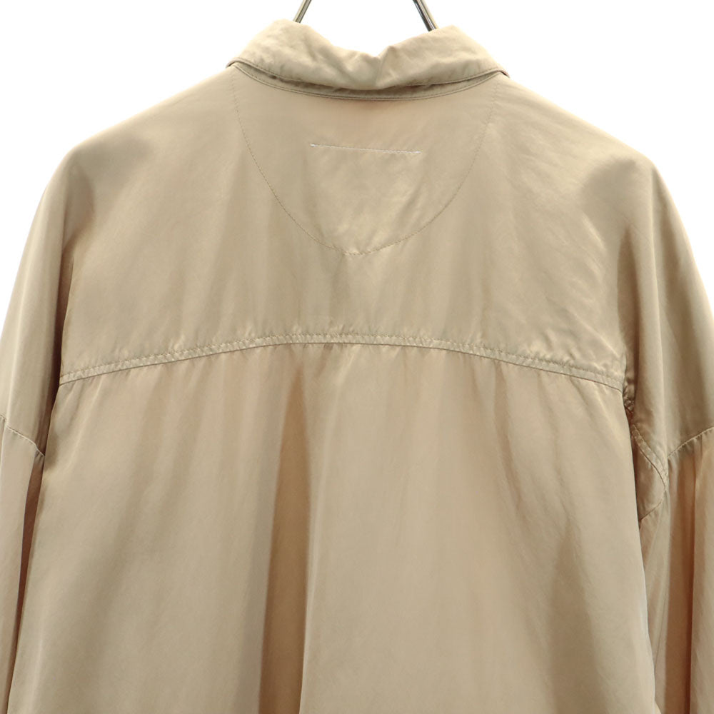 エムエムシックス メゾンマルタンマルジェラ イタリア製 長袖 シャツ 40 ベージュ マルジェラ レディース