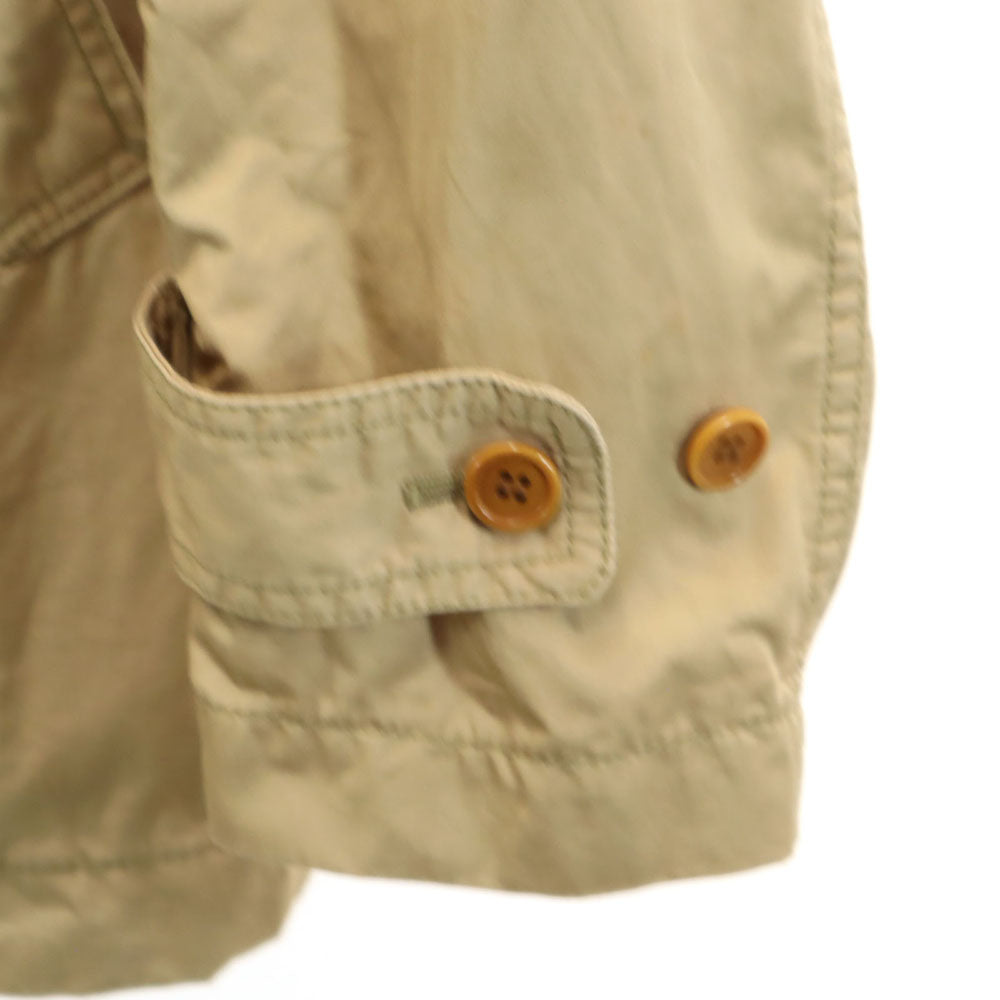 コムデギャルソンオム 2011年 日本製 長袖 ステンカラーコート S ベージュ COMME des GARCONS HOMME メンズ