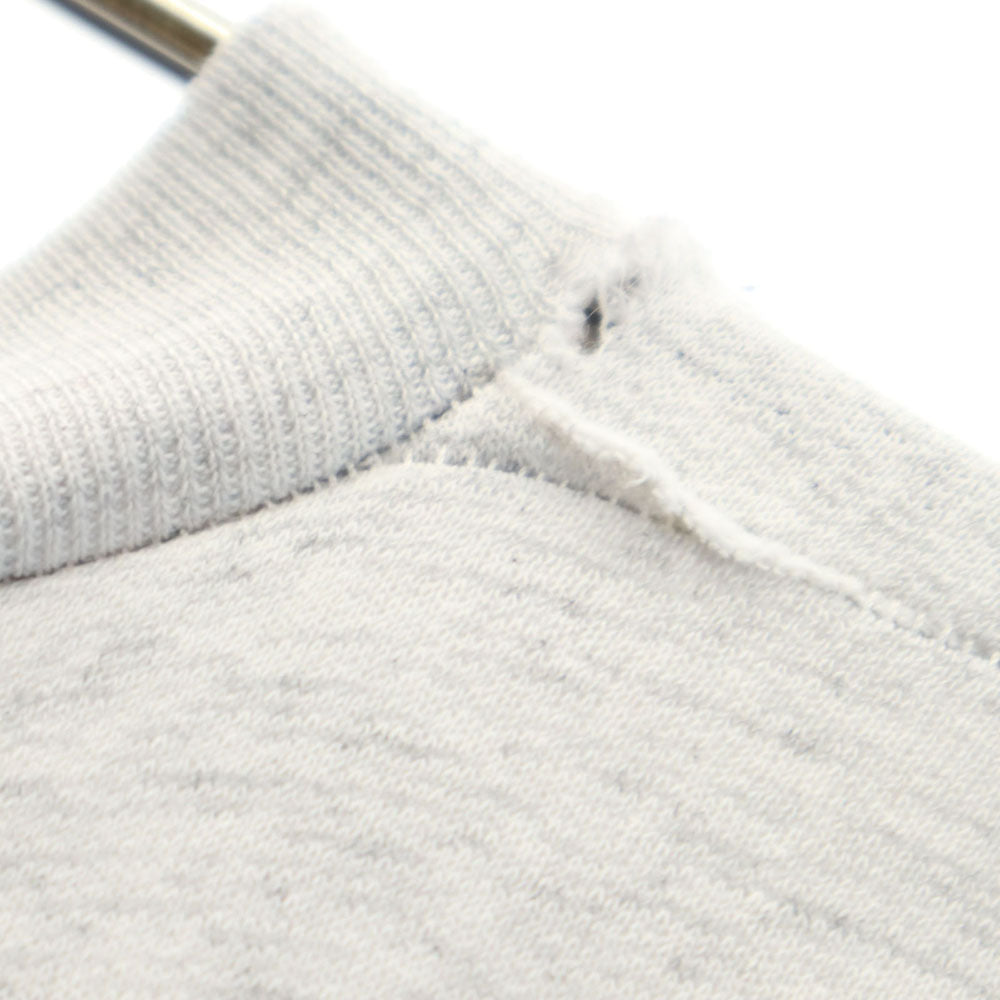 OLD オールド 90s ディズニー ミッキーマウス 長袖 スウェット トレーナー M ライトグレー Disney メンズ