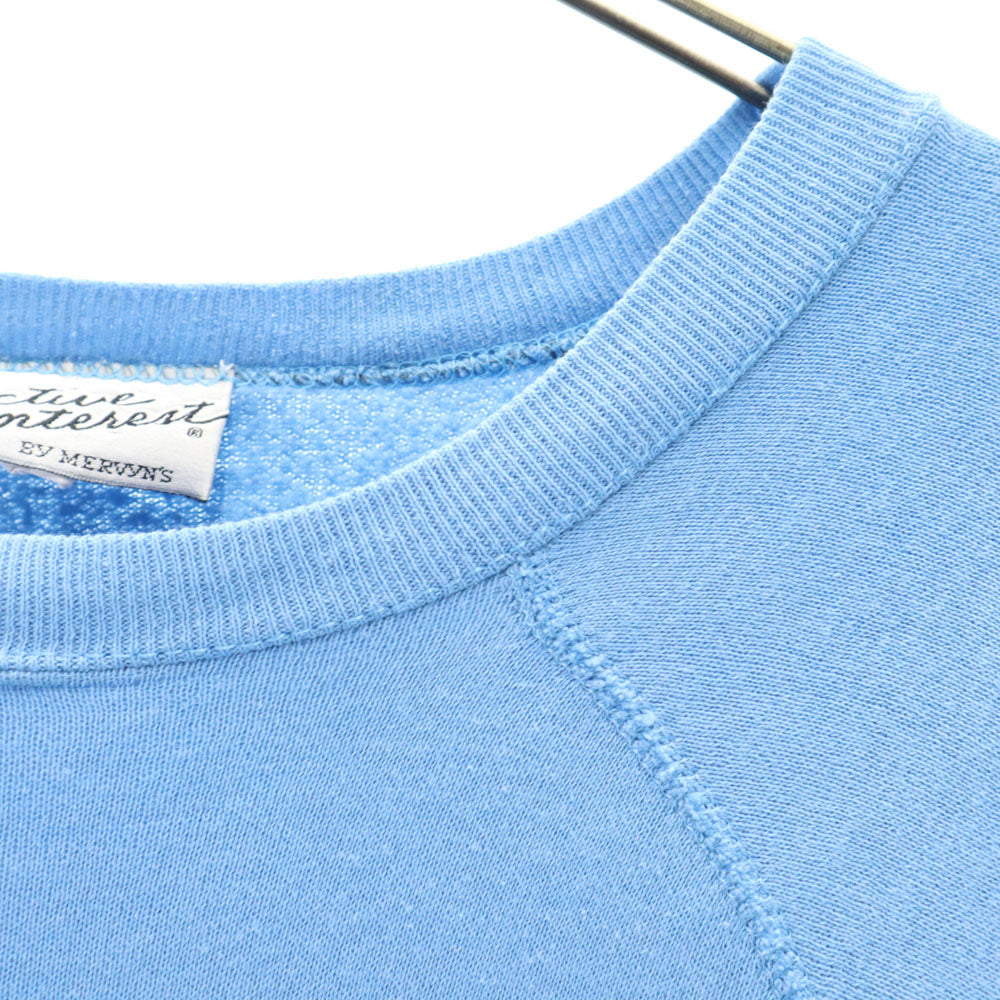 Active Interest BY MERVYN'S 90s オールド 長袖 スウェット トレーナー M ライトブルー メンズ