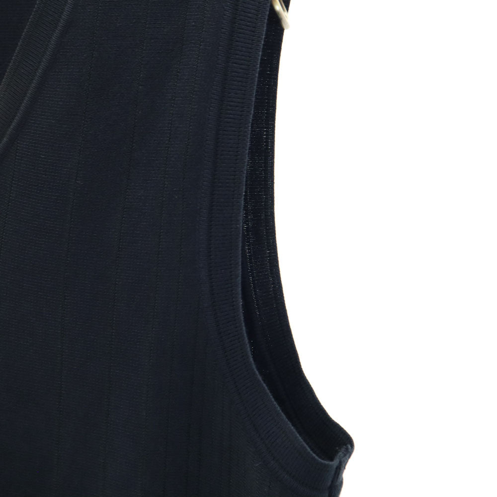 GIVENCHY GOLF ジバンシィゴルフ 90s 日本製 オールド Vネック ニットベスト M 濃紺 メンズ