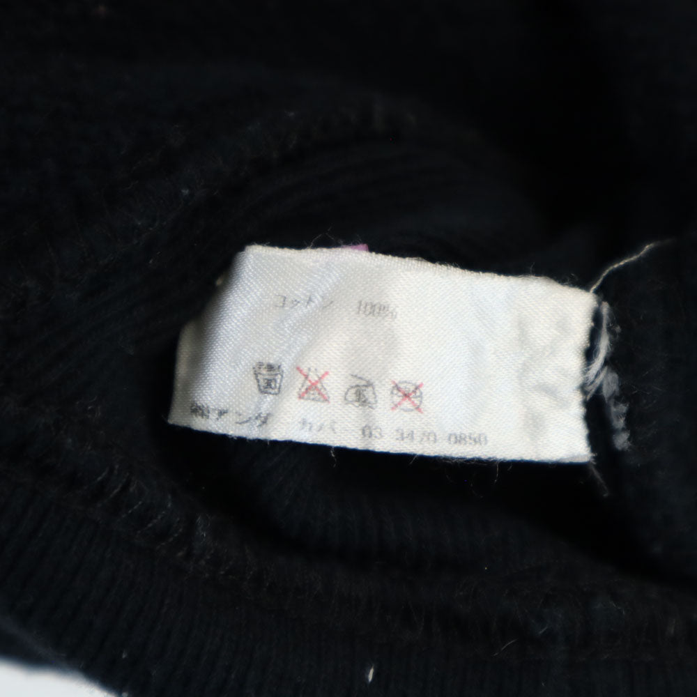 UNDERCOVER アンダーカバー 長袖 スウェットパーカー M ブラック JUN TAKAHASHI 裏起毛 メンズ