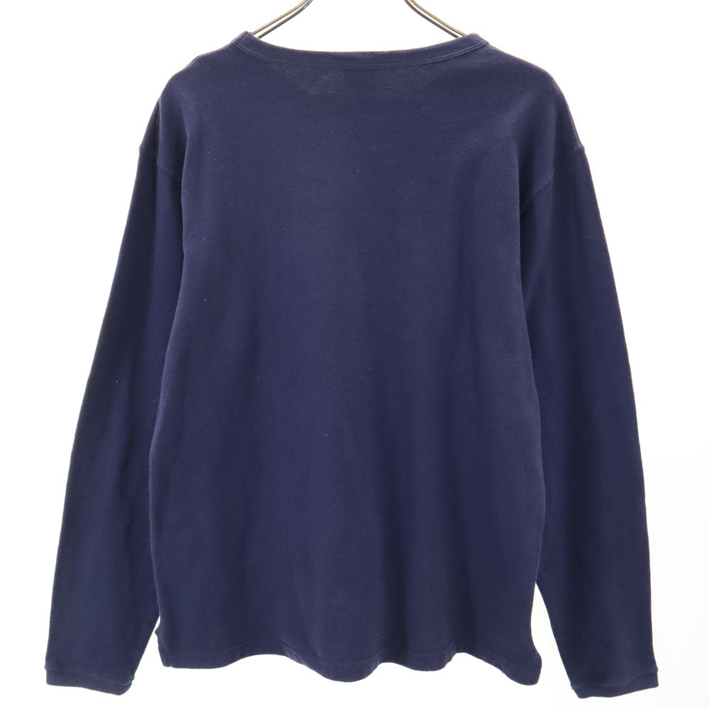 メイヨースプルース 70s 80s USA製 長袖 ヘビーウェイト Tシャツ M ネイビー MAYO SPRUCE ロンT メンズ