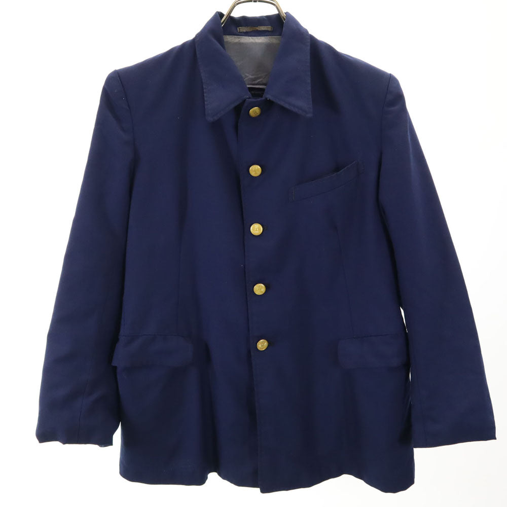 日本国有鉄道 昭和 ヴィンテージ ジャケット 並2号形 ネイビー ブレザー メンズ