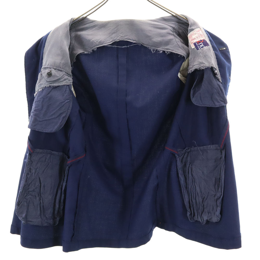 日本国有鉄道 昭和 ヴィンテージ ジャケット 並2号形 ネイビー ブレザー メンズ