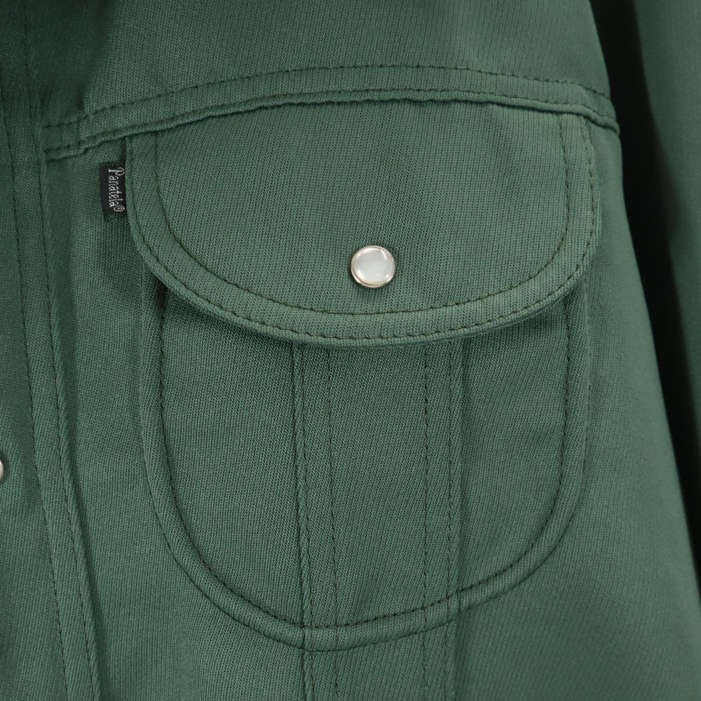 リーバイスパナテラ 70s パナテラ ヴィンテージ 長袖 オープンカラーシャツ カーキ LEVI'S PANATELA ジャケット メンズ