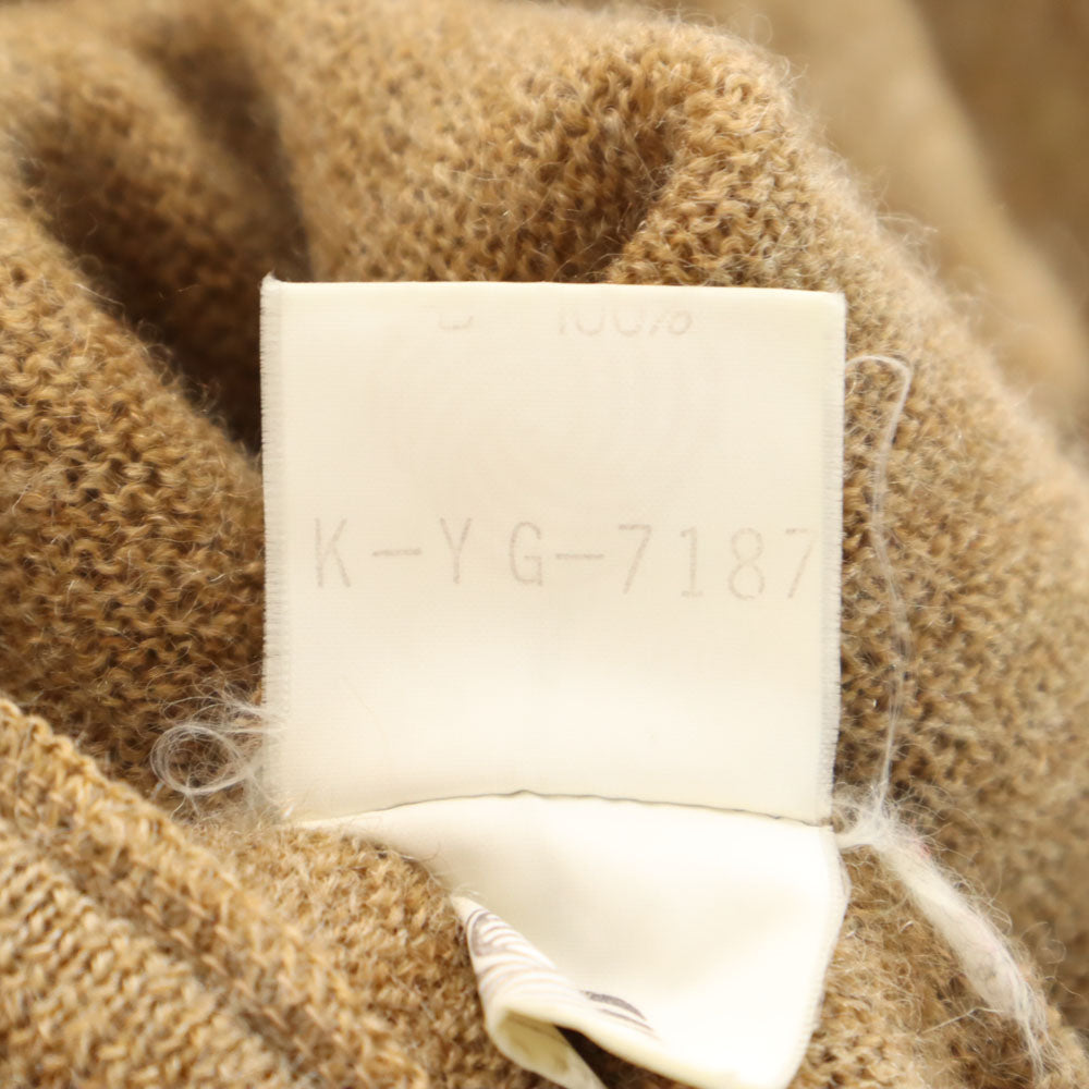 CHEMISE LACOSTE シュミーズラコステ ウール ヴィンテージ 長袖 Vネック セーター 3 ブラウン ニット レディース