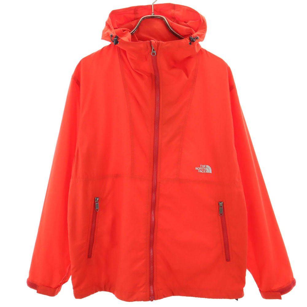 ノースフェイス NP16970 長袖 コンパクト ジャケット L レッド系 THE NORTH FACE 収納ポーチ付き ナイロンジャケット アウトドア メンズ