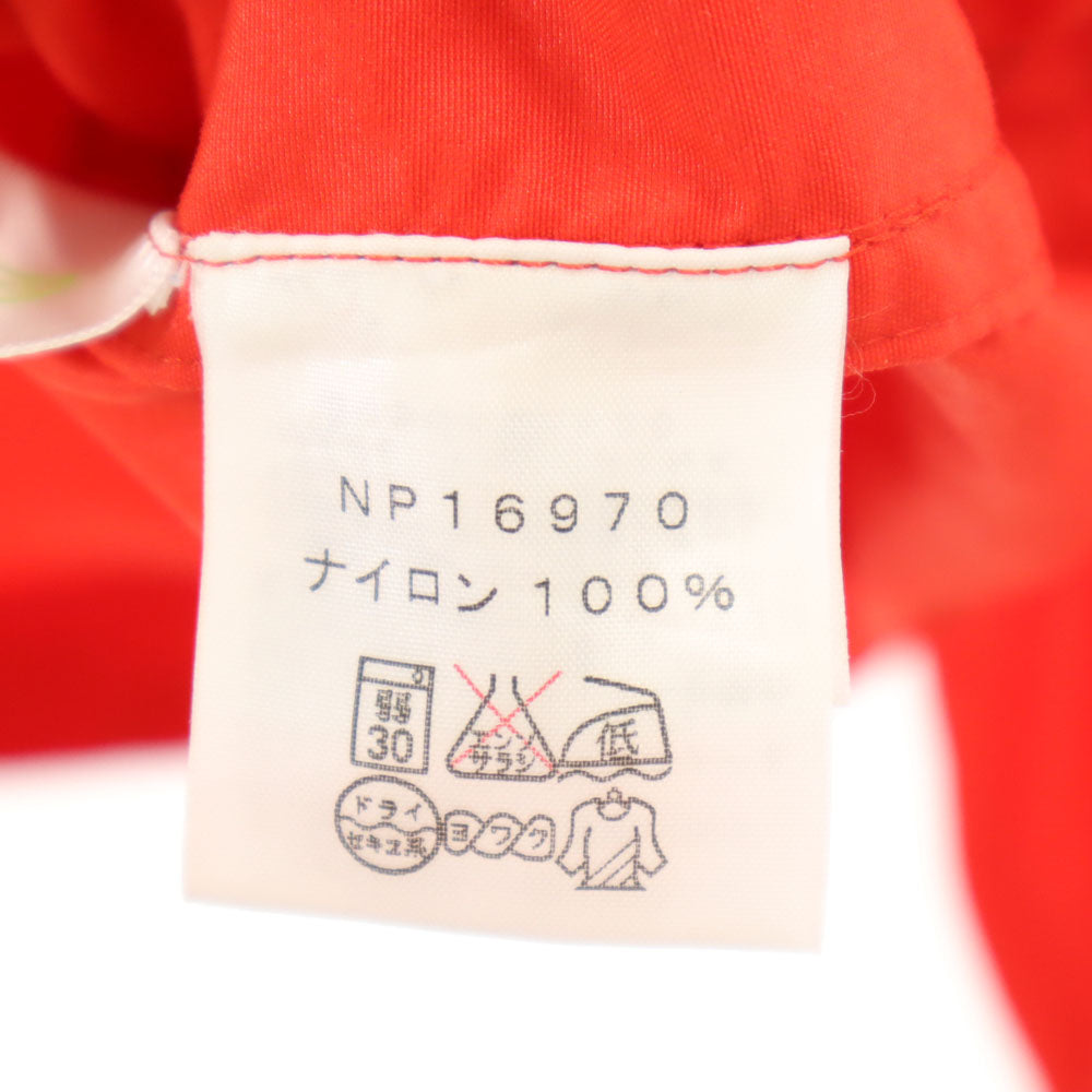 ノースフェイス NP16970 長袖 コンパクト ジャケット L レッド系 THE NORTH FACE 収納ポーチ付き ナイロンジャケット アウトドア メンズ