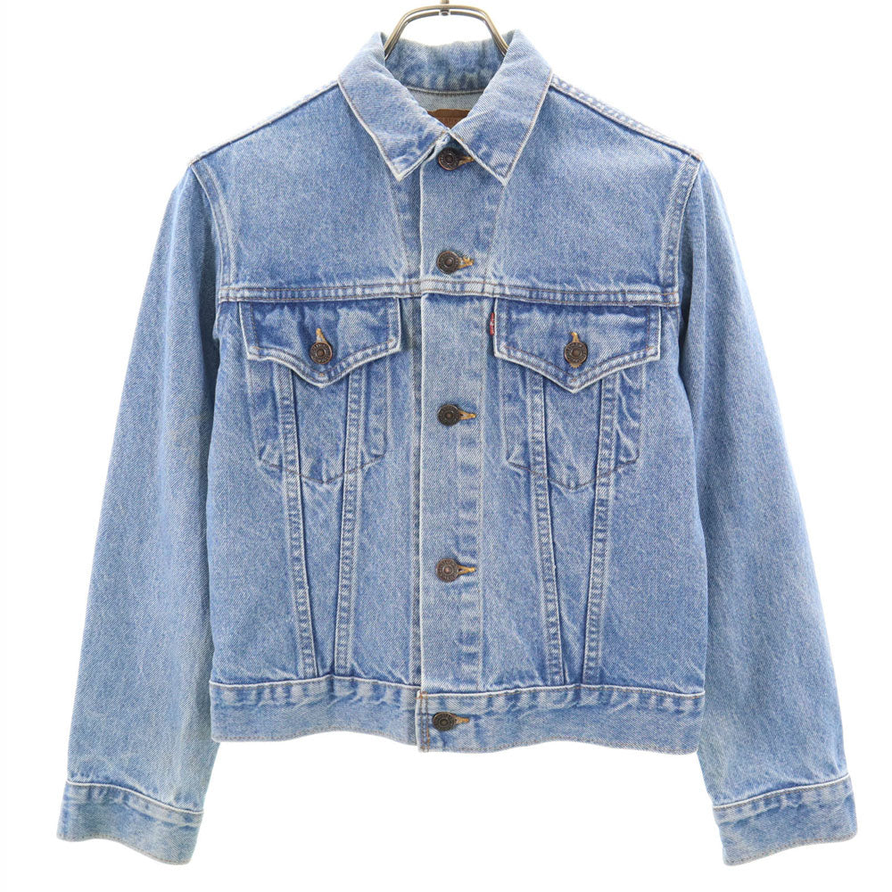 Levi's リーバイス 80s 75405-0212 カナダ製 ヴィンテージ 長袖 デニムジャケット M ジージャン レディース