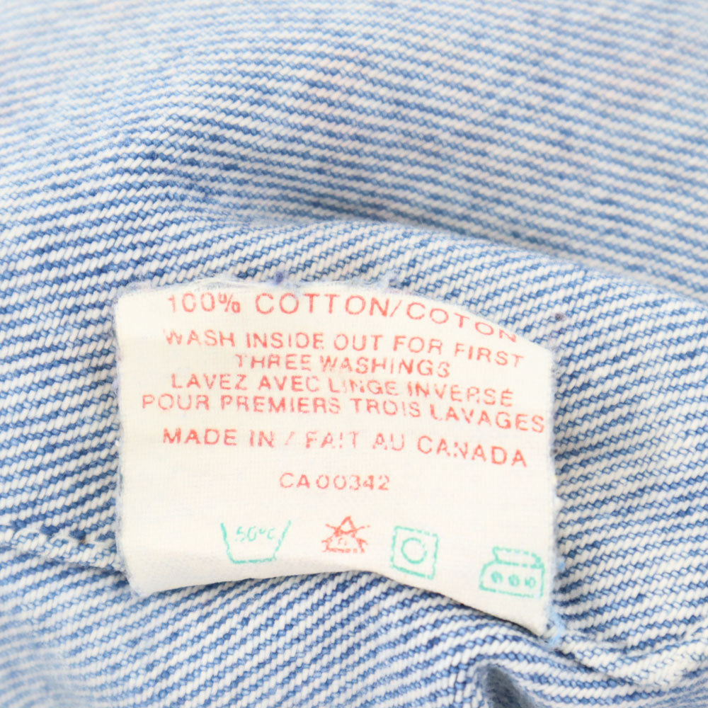Levi's リーバイス 80s 75405-0212 カナダ製 ヴィンテージ 長袖 デニムジャケット M ジージャン レディース