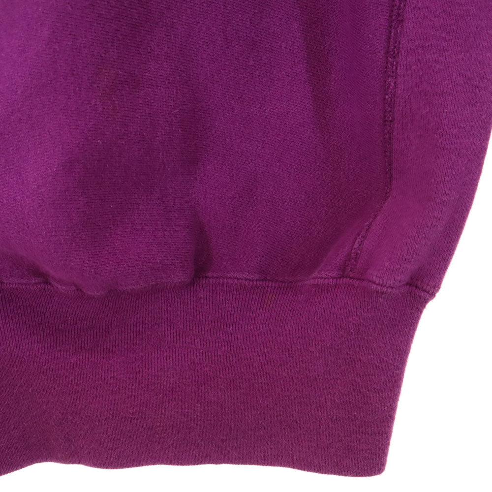 Champion チャンピオン 90s リバースウィーブ USA製 オールド 刺繍タグ 長袖 スウェット トレーナー XL パープル系 REVERSE WEAVE 裏起毛 メンズ