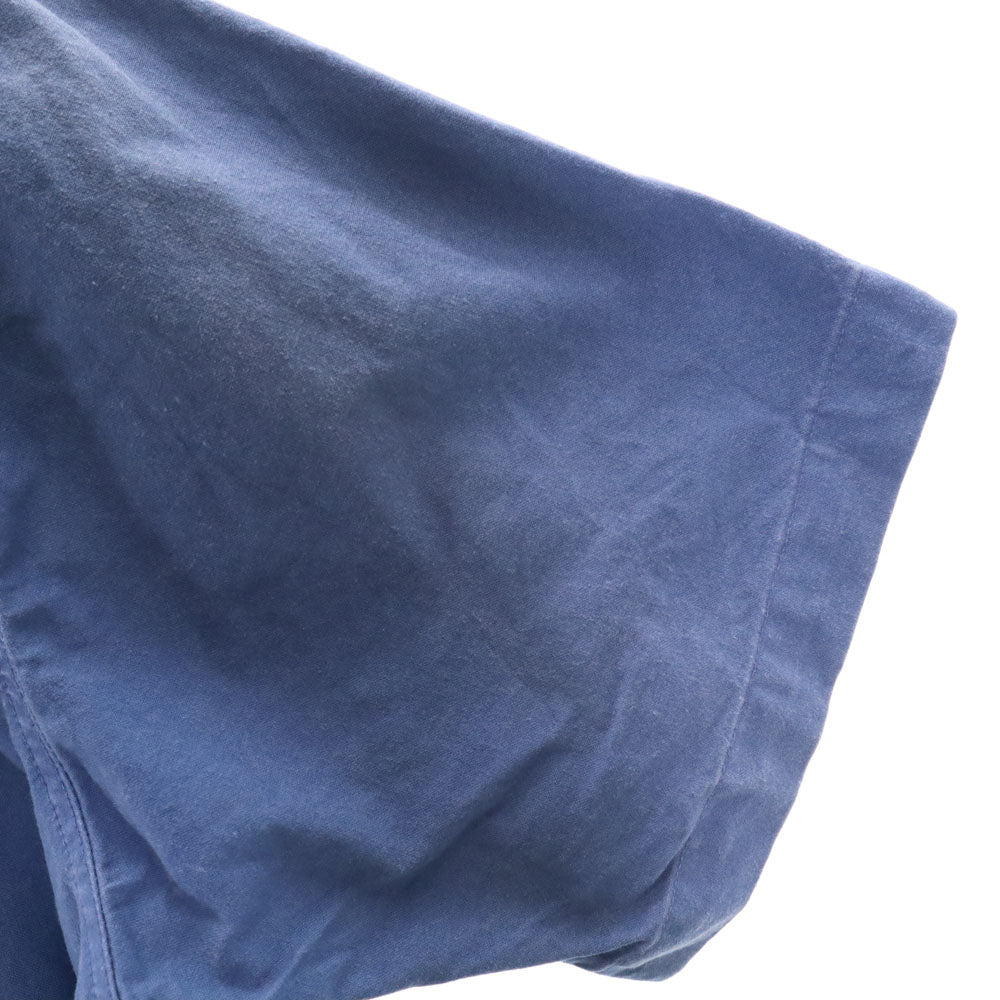 Carhartt カーハート 半袖 ボタンダウン ワークシャツ L ブルー メンズ