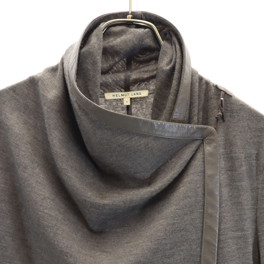 HELMUT LANG ヘルムートラング 長袖 カーディガン S グレーブラウン系 レディース