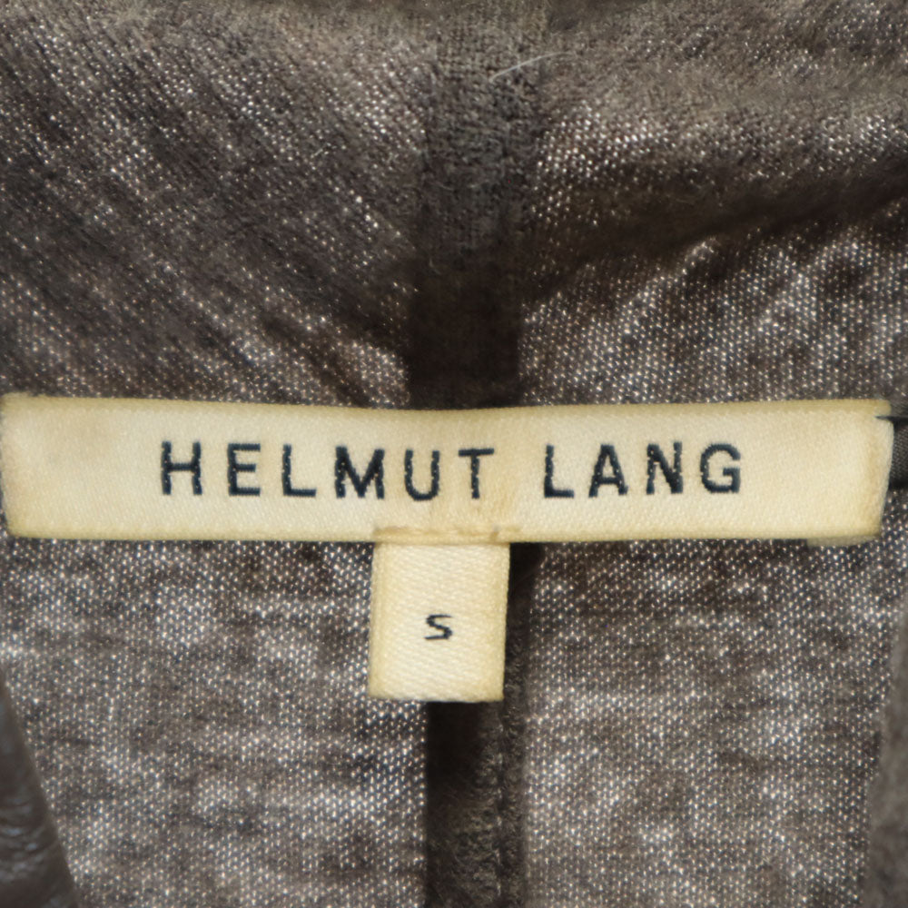 HELMUT LANG ヘルムートラング 長袖 カーディガン S グレーブラウン系 レディース