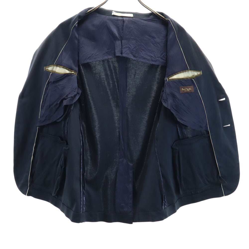PAUL SMITH COLLECTION ポールスミスコレクション 日本製 ジャージー生地 ブレザー M 濃紺 テーラードジャケット アンコン メンズ