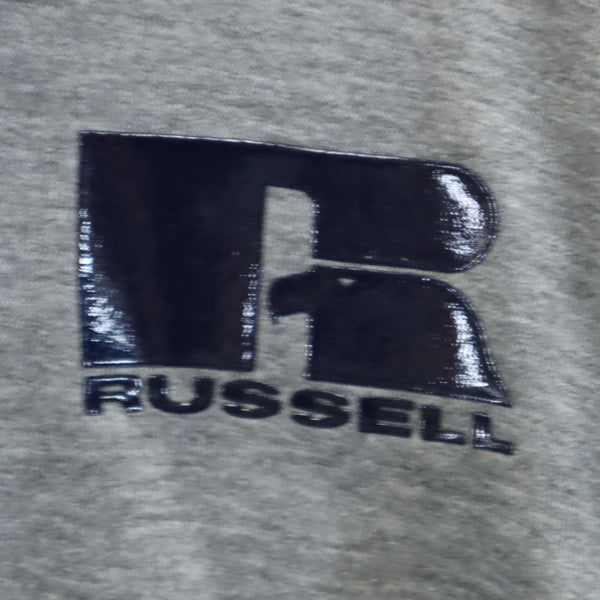 ラッセルアスレチック 日本製 スウェット ジップパーカー xo グレー RUSSELL ATHLETIC ビックサイズ メンズ