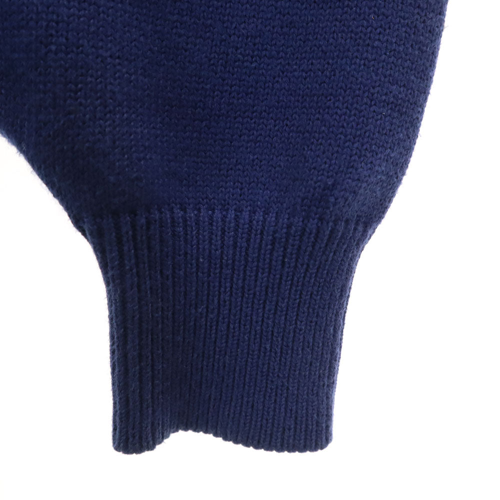 Christian Dior SPORTS クリスチャンディオールスポーツ 90s オールド 長袖 セーター LL ネイビー ニット メンズ