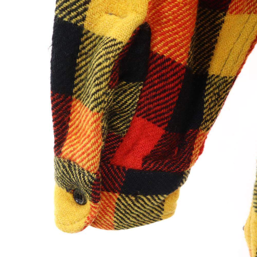 キングコール 60s ヴィンテージ チェック柄 長袖 シャツ レッド 他 メンズ