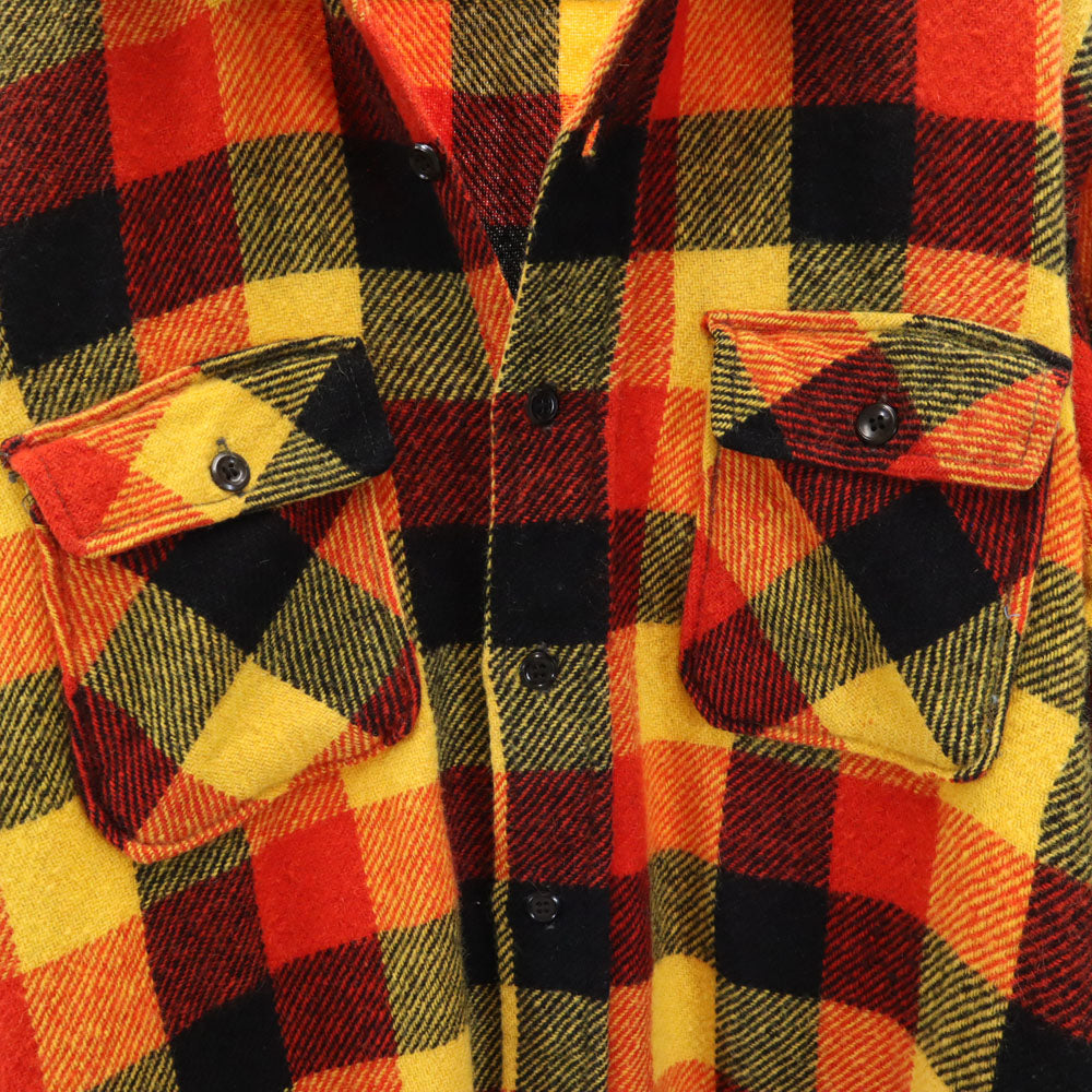 キングコール 60s ヴィンテージ チェック柄 長袖 シャツ レッド 他 メンズ