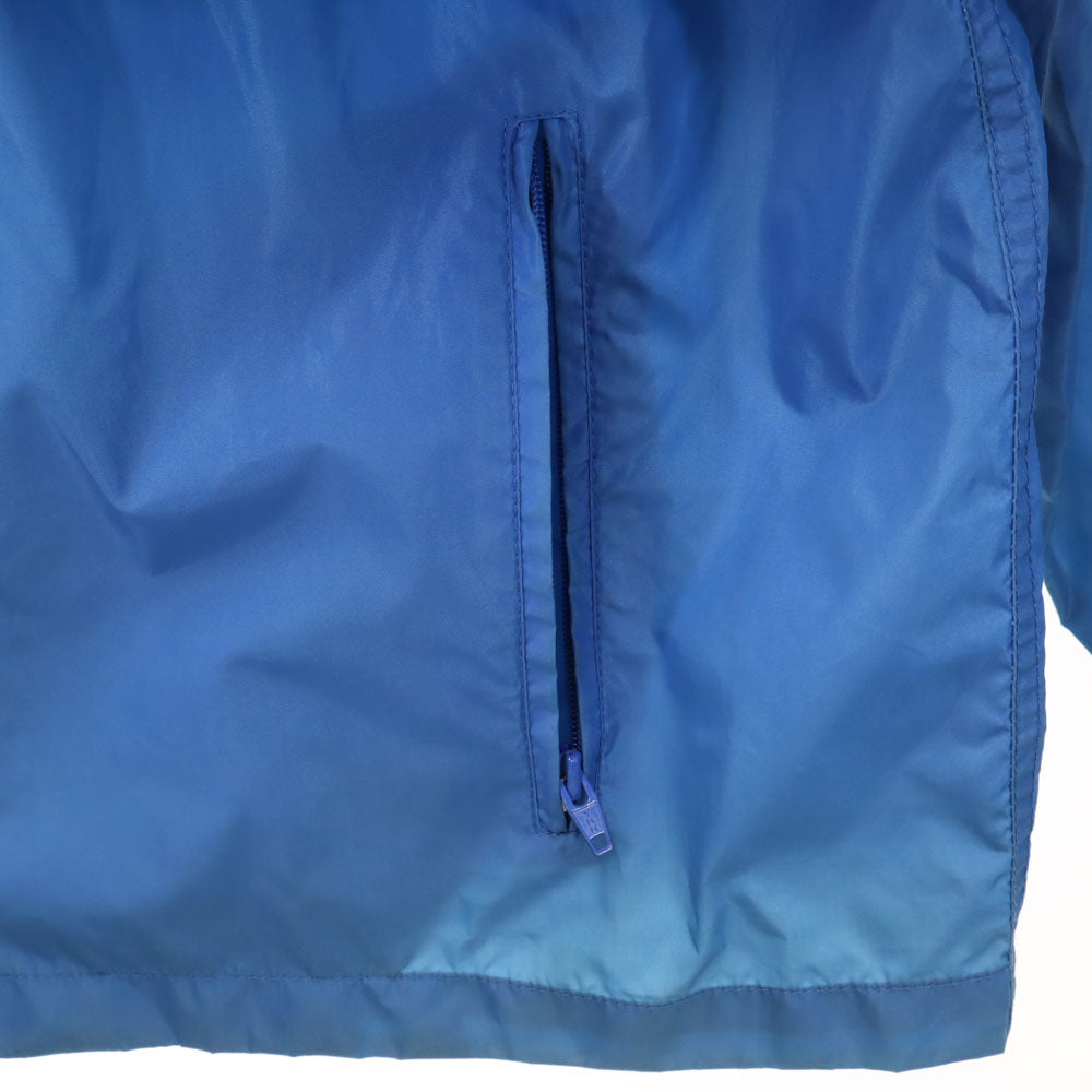 Eddie Bauer エディーバウアー 80s ヴィンテージ 黒タグ ナイロンジャケット L ブルー ウィンドブレーカー メンズ