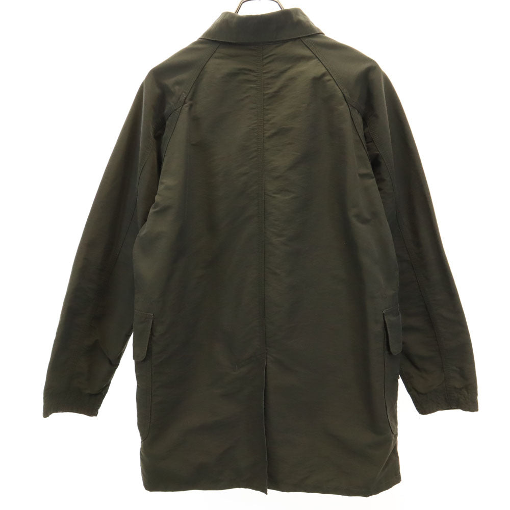 ササフラス 日本製 ステンカラーコート S カーキ SASAFRAS メンズ