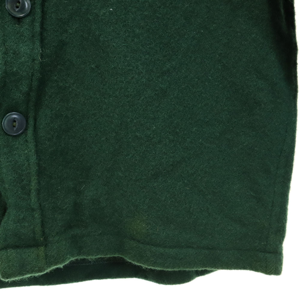 POLO COUNTRY ポロカントリー 80s 90s ウール オールド USA製 長袖 シャツ S グリーン RALPH LAUREN メンズ