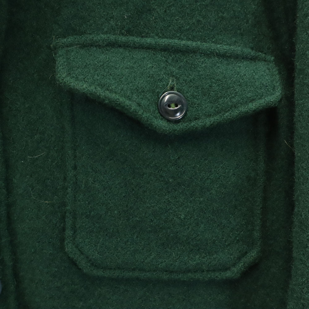 POLO COUNTRY ポロカントリー 80s 90s ウール オールド USA製 長袖 シャツ S グリーン RALPH LAUREN メンズ